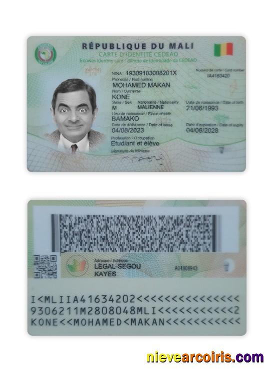 Mali ID card